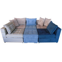 CARLA καναπές οικιακού χώρου 290x215x85 ταπετσαρία ΕΠΙΛΟΓΗΣ